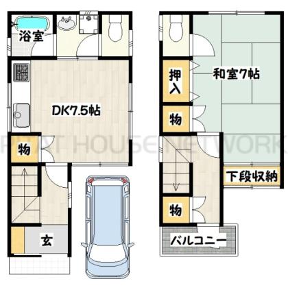 間取り図写真