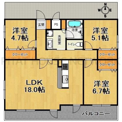  間取り図写真