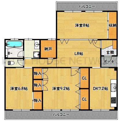  間取り図写真