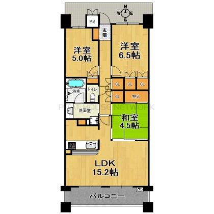  間取り図写真