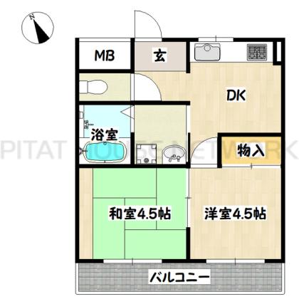  間取り図写真