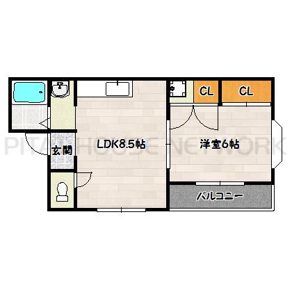  間取り図写真