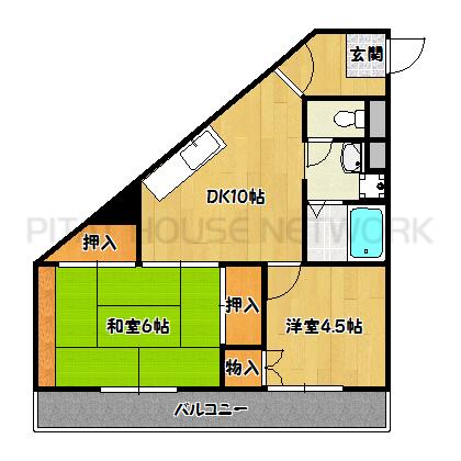  間取り図写真
