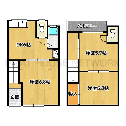  間取り図写真