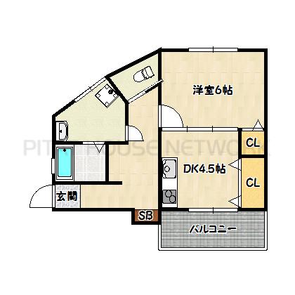 間取り図写真