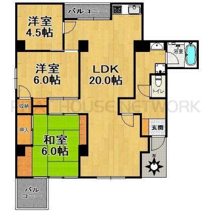  間取り図写真