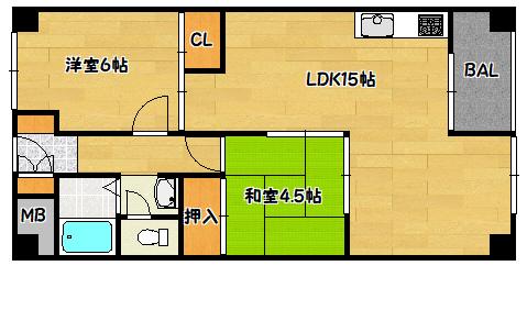  間取り図写真