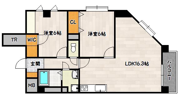  間取り図写真