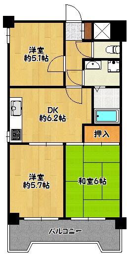  間取り図写真