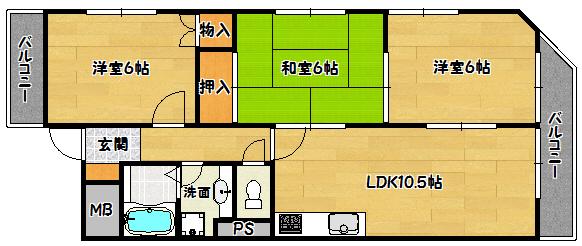  間取り図写真