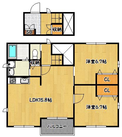  間取り図写真
