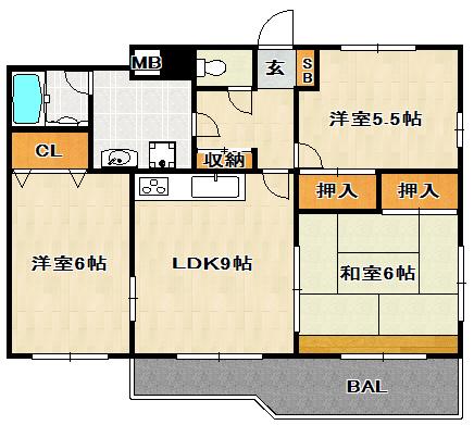  間取り図写真