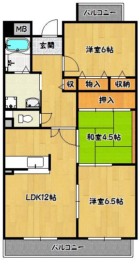  間取り図写真