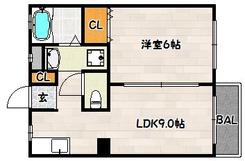  間取り図写真