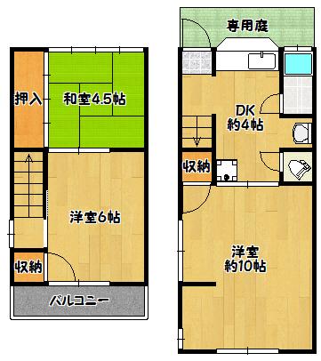  間取り図写真