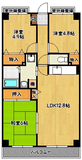  間取り図写真