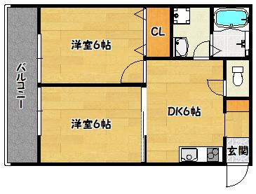 プラーフ8（302） 間取り図画像