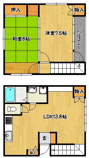  間取り図写真