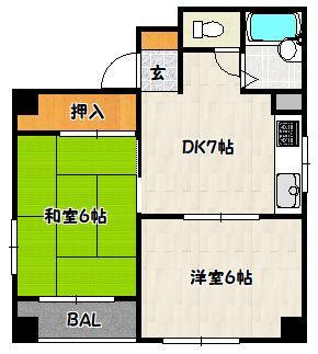  間取り図写真