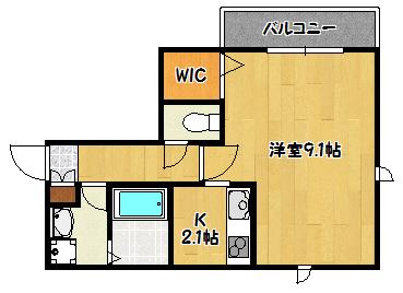 エスコート山根 間取り図画像