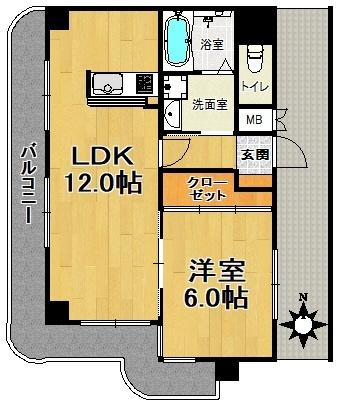  間取り図写真