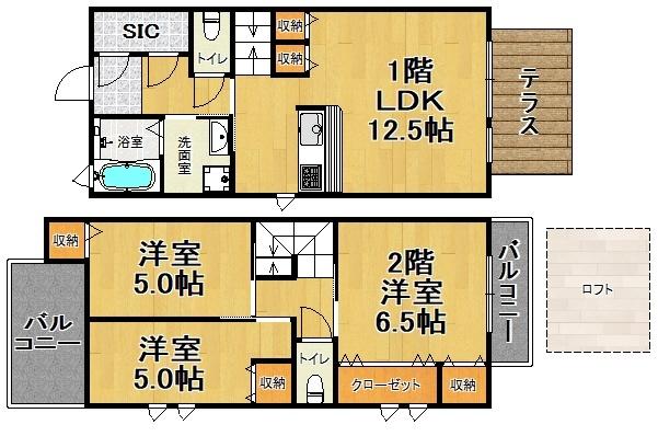  間取り図写真