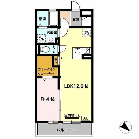 オブ・ヴィラージュ（305） 間取り図画像