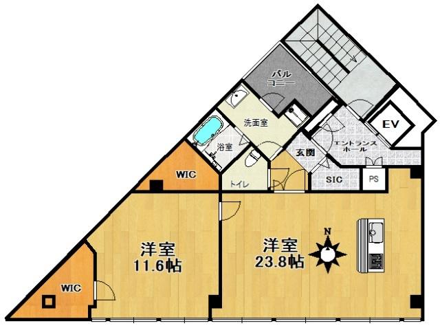 間取り図写真