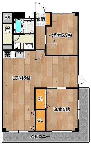  間取り図写真