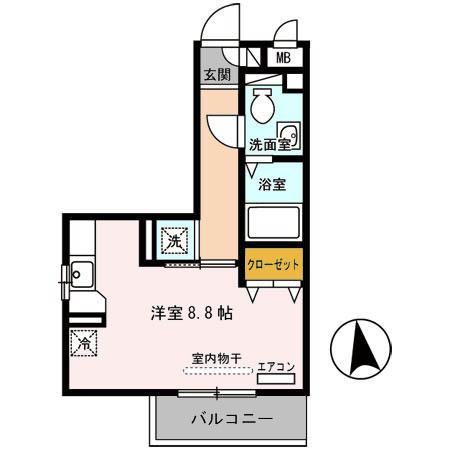 グローリア若葉台（203） 間取り図画像