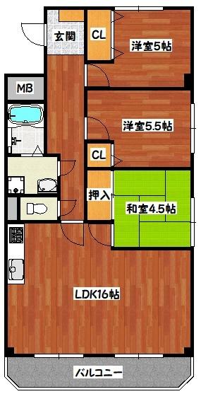  間取り図写真
