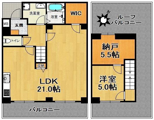  間取り図写真
