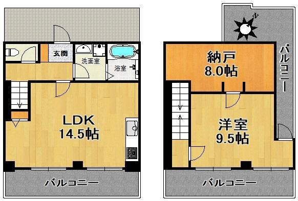  間取り図写真