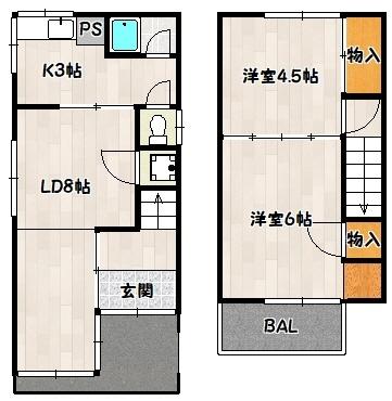  間取り図写真