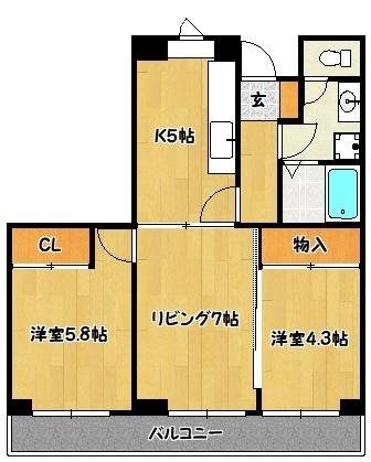  間取り図写真