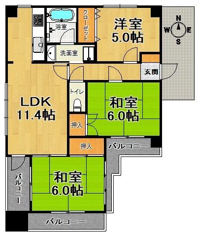 間取り図写真