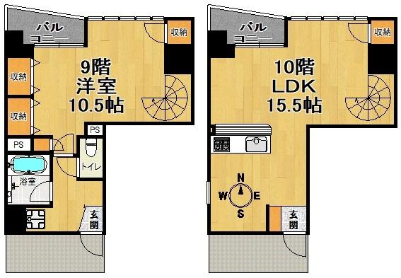  間取り図写真