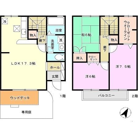  間取り図写真
