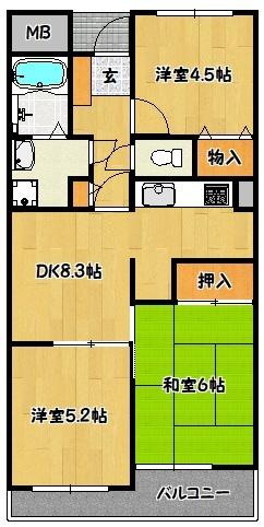  間取り図写真