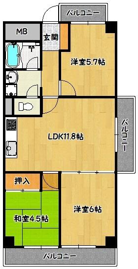  間取り図写真