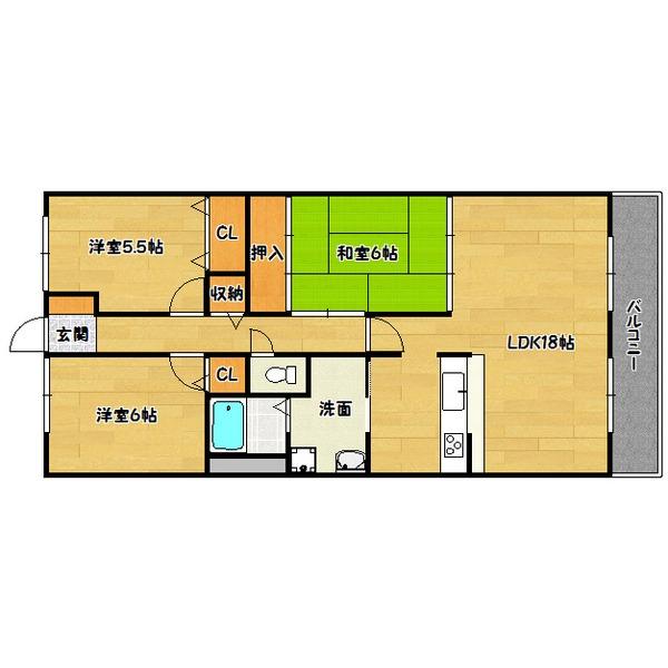  間取り図写真