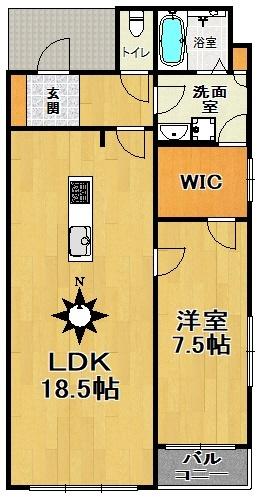  間取り図写真