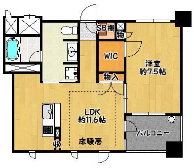  間取り図写真