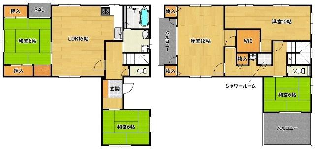  間取り図写真