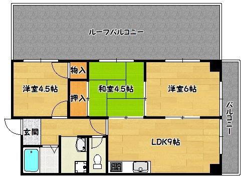  間取り図写真