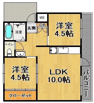  間取り図写真