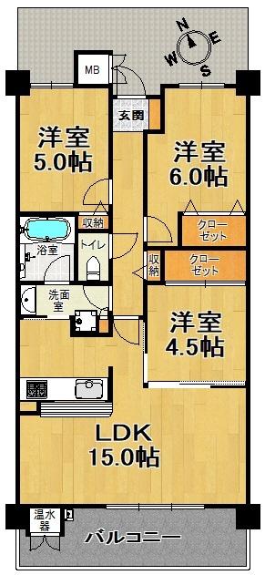  間取り図写真