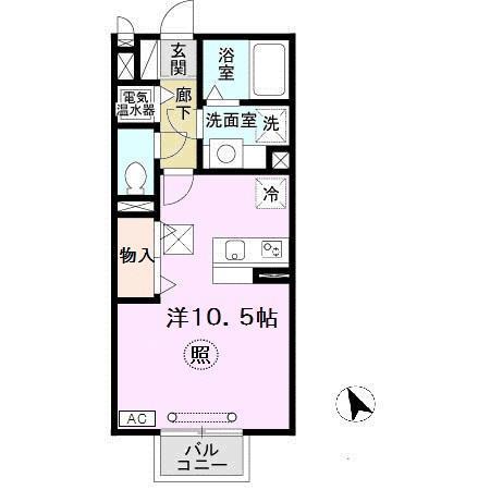 HITOMI　DORMITORY（109） 間取り図画像
