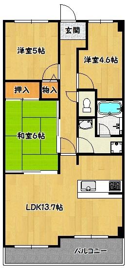  間取り図写真