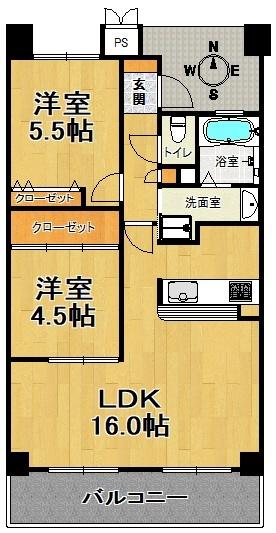  間取り図写真